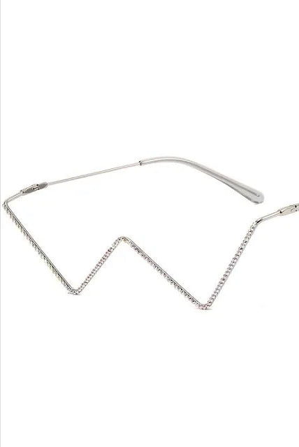 Rhinestone V Frame