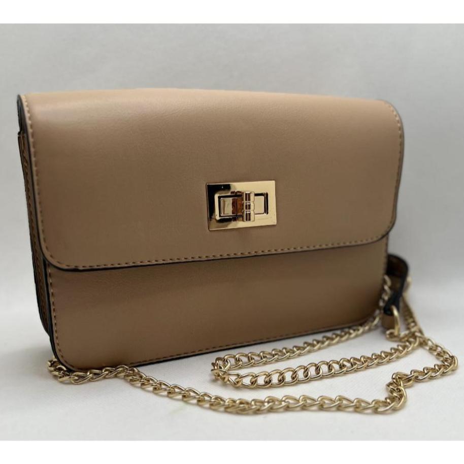 Classic Crossbody - Nude
