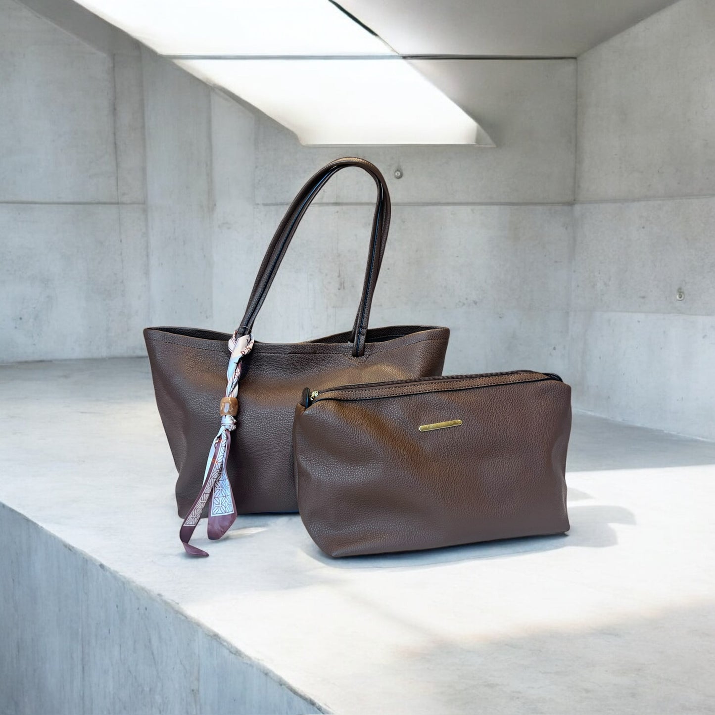 Tote 2 in 1 - Rich Brown