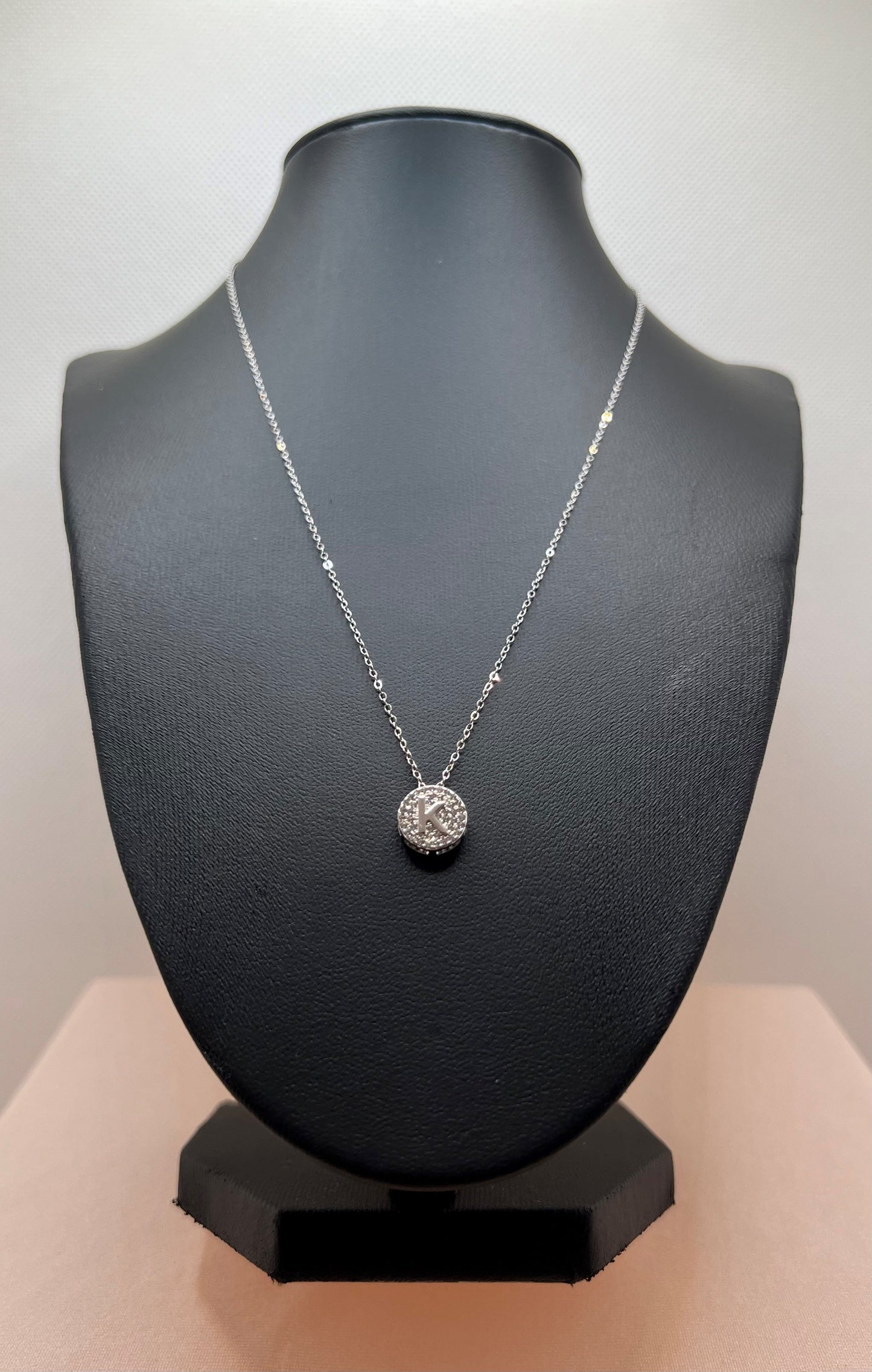 Sterling Silver Initial Necklace
