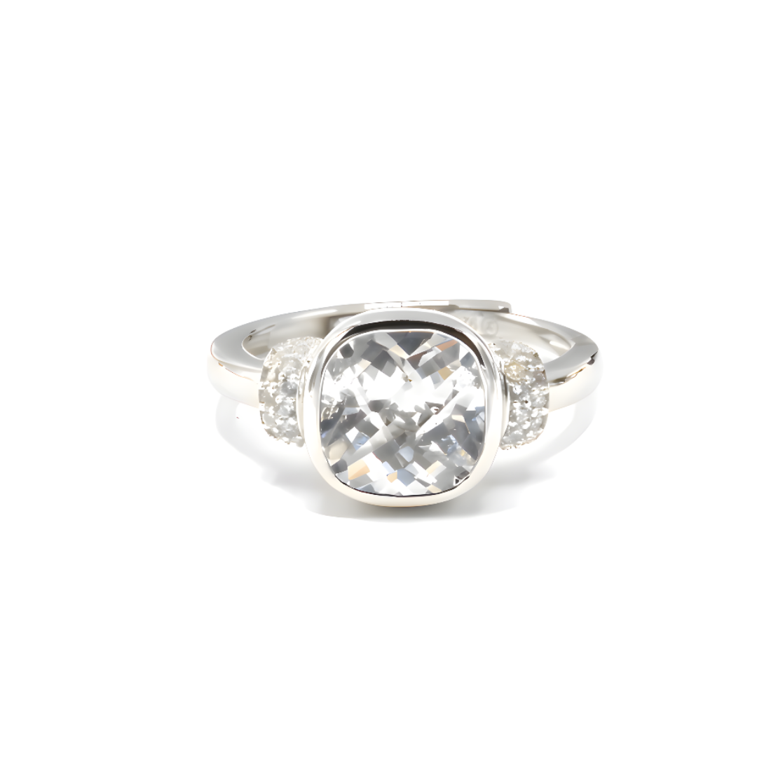 Clear Stone Ring