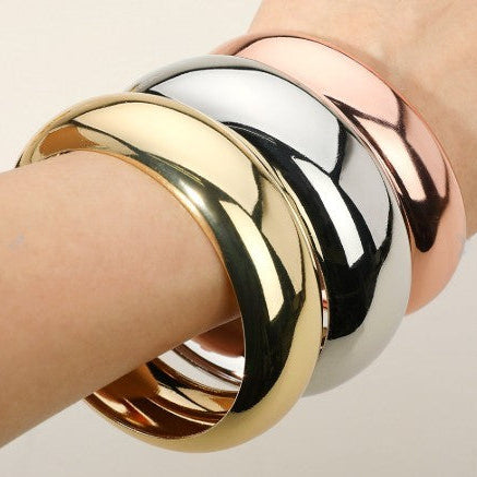 Tri-Color Large Bangles