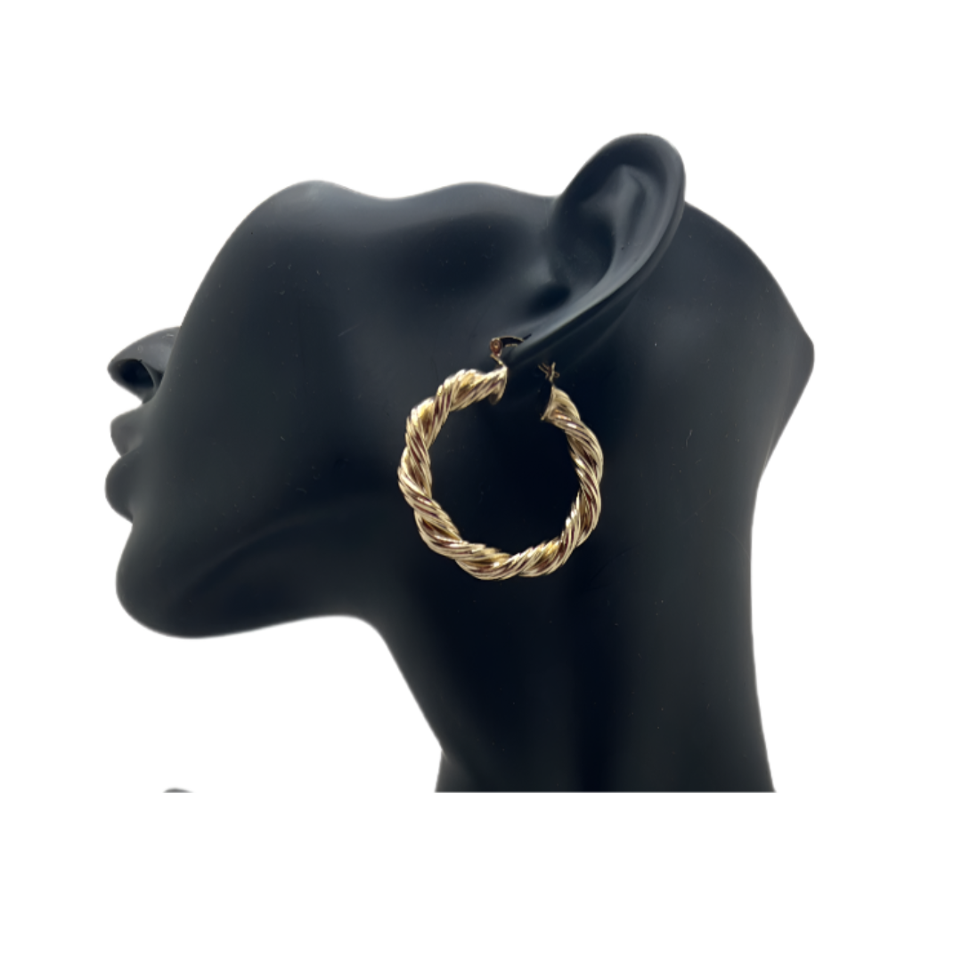 Twist Hoops - Small