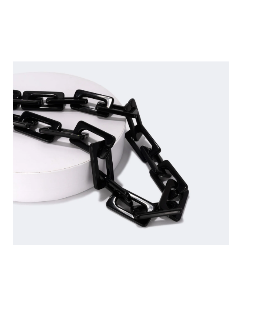 Eyeglasses Chain Link - Chunky Black
