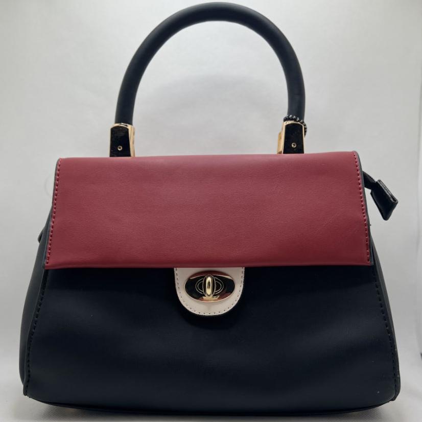 Black & Red Satchel