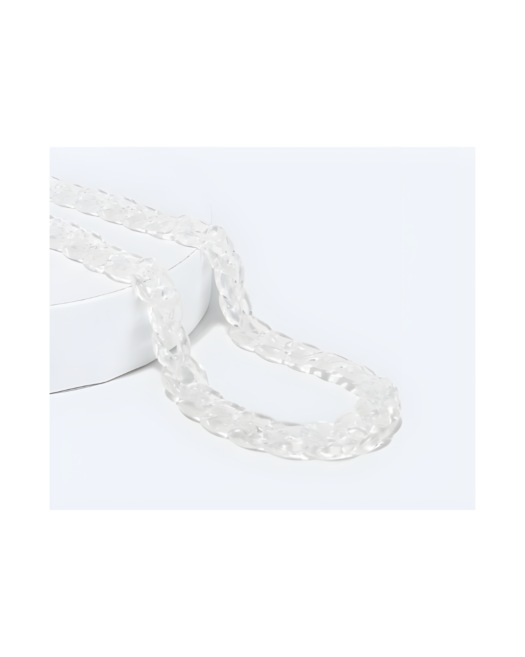 Eyeglasses Chain Link - Clear