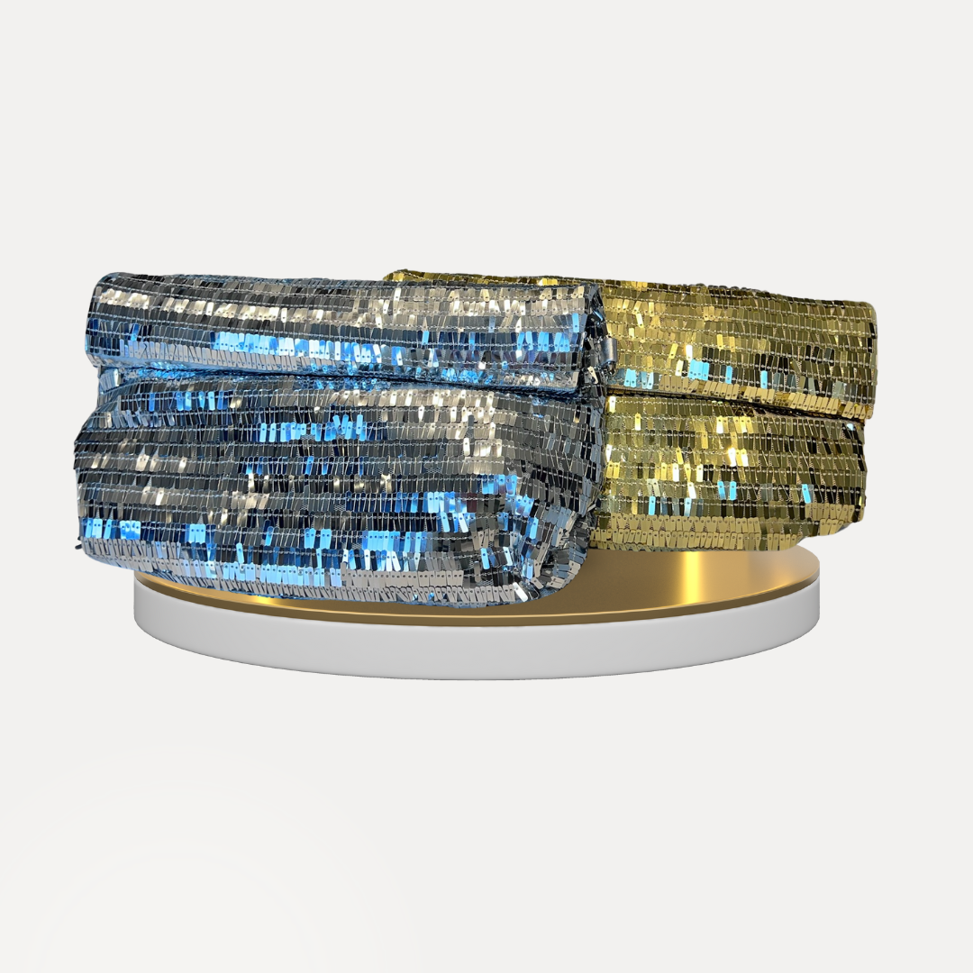 Sparkle Clutch - Gold