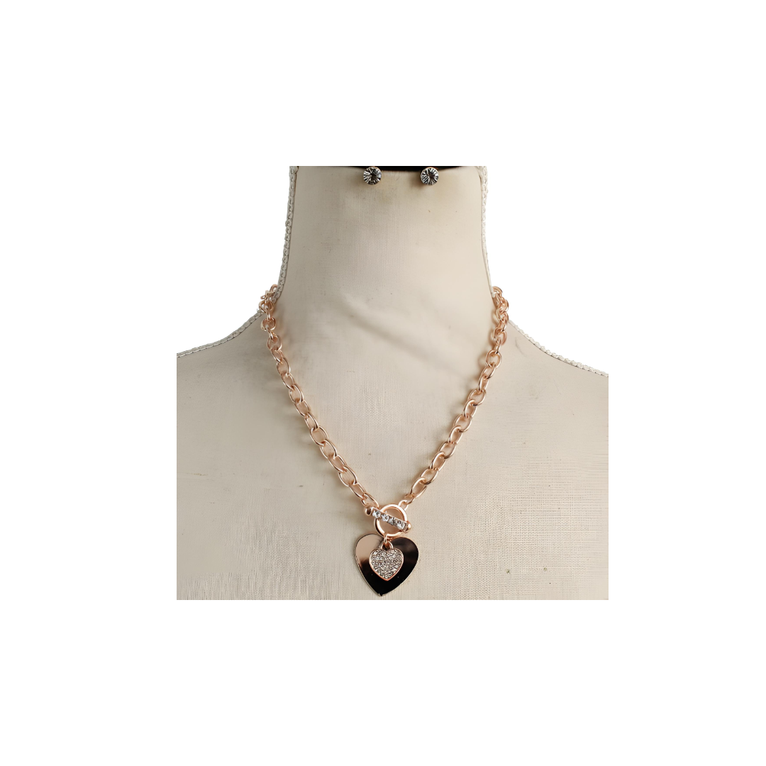 Chain Heart Necklace