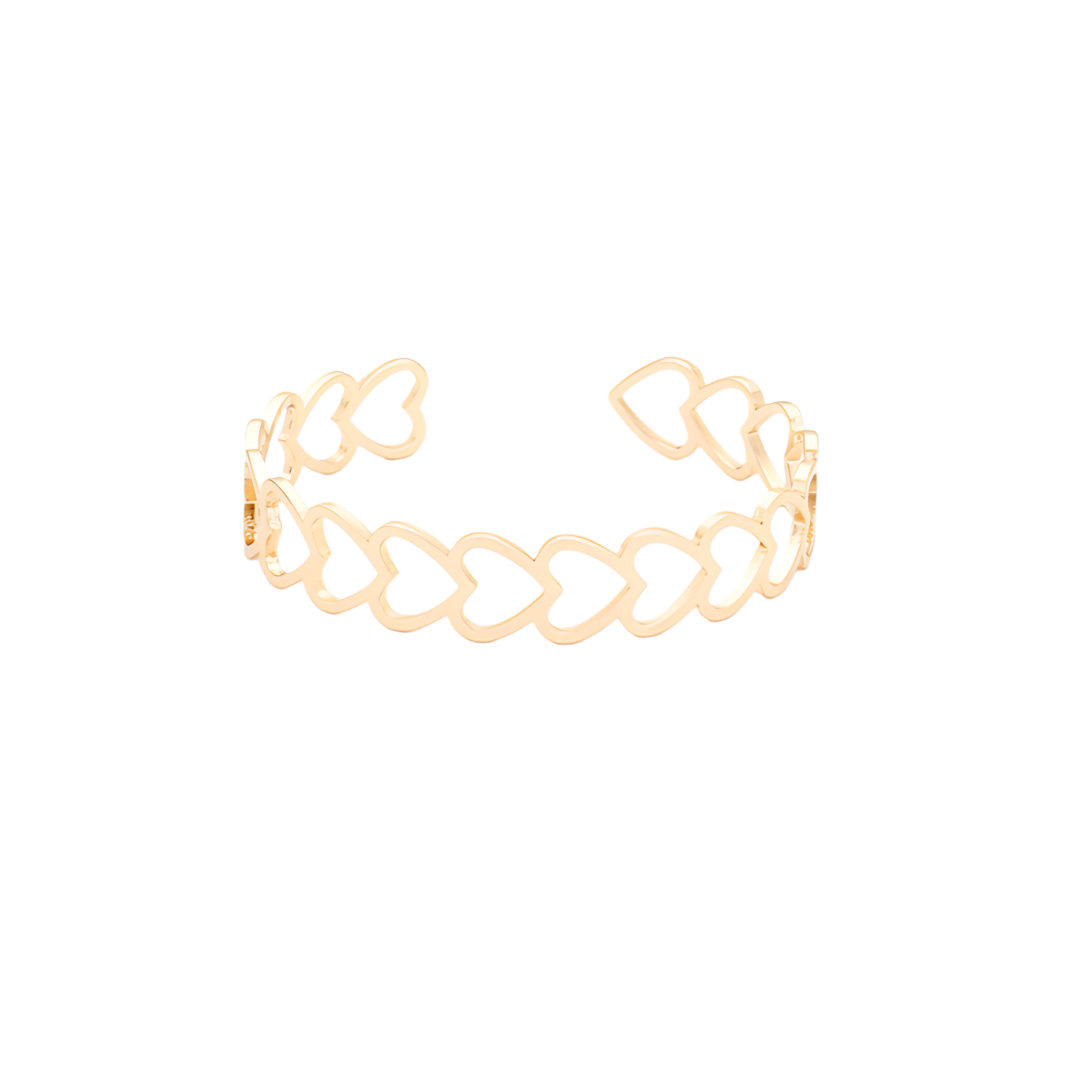 Heart Cuff Bracelet