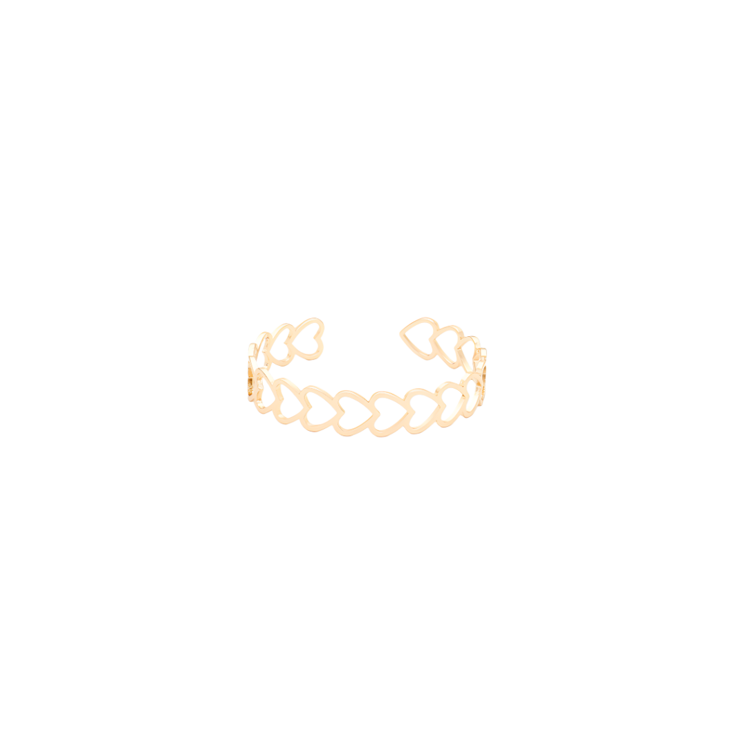 Heart Cuff Bracelet