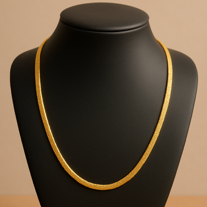 Herringbone Chain, Stainless Steel, Tarnish Resistant