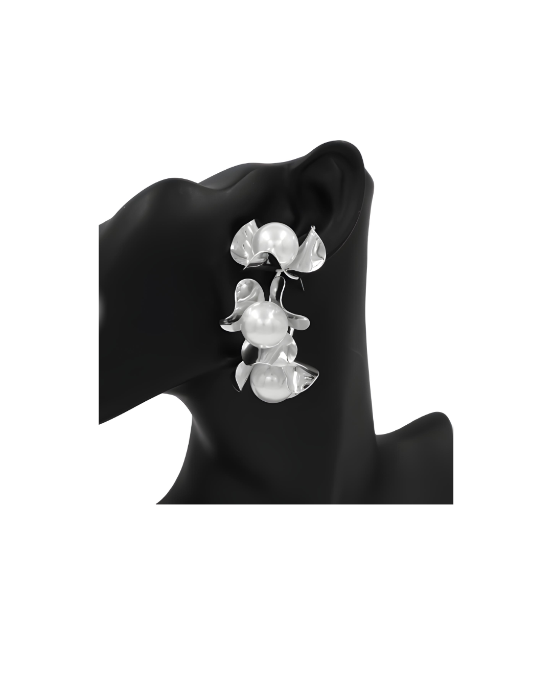 Pearl Flower Earrings