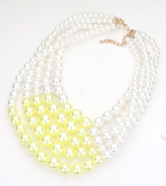 Five Strand Pearl Set