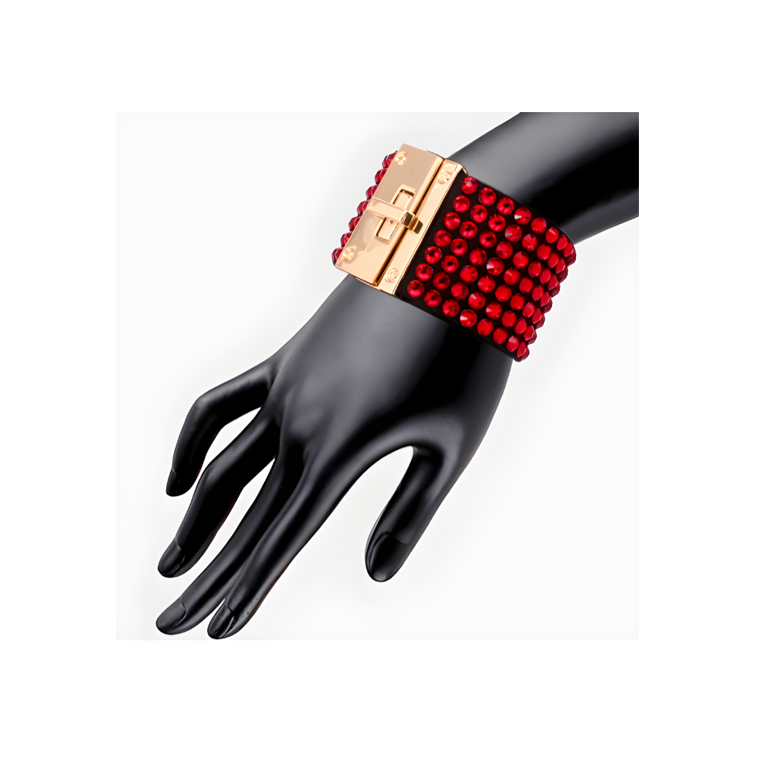 Rhinestone Studded Bracelet