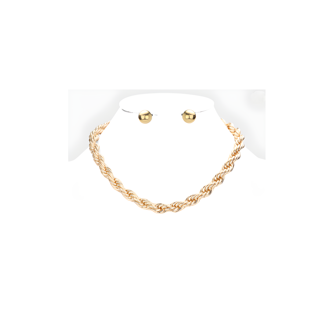 Metal Rope Necklace