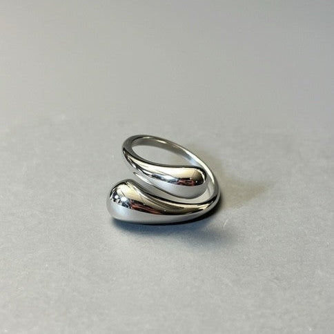 Silver Wrap Adjustable Ring