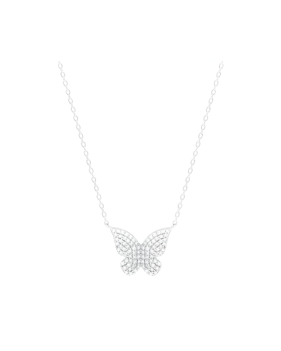 Sterling Silver Butterfly Necklace