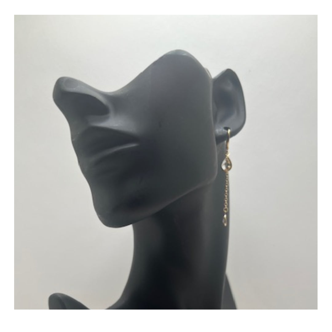 Dangling Teardrop Earrings