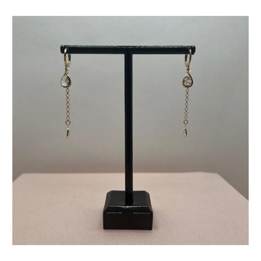 Dangling Teardrop Earrings