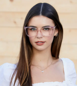 Estelle- Amber Tortoise - Blue Light Filtering Lens