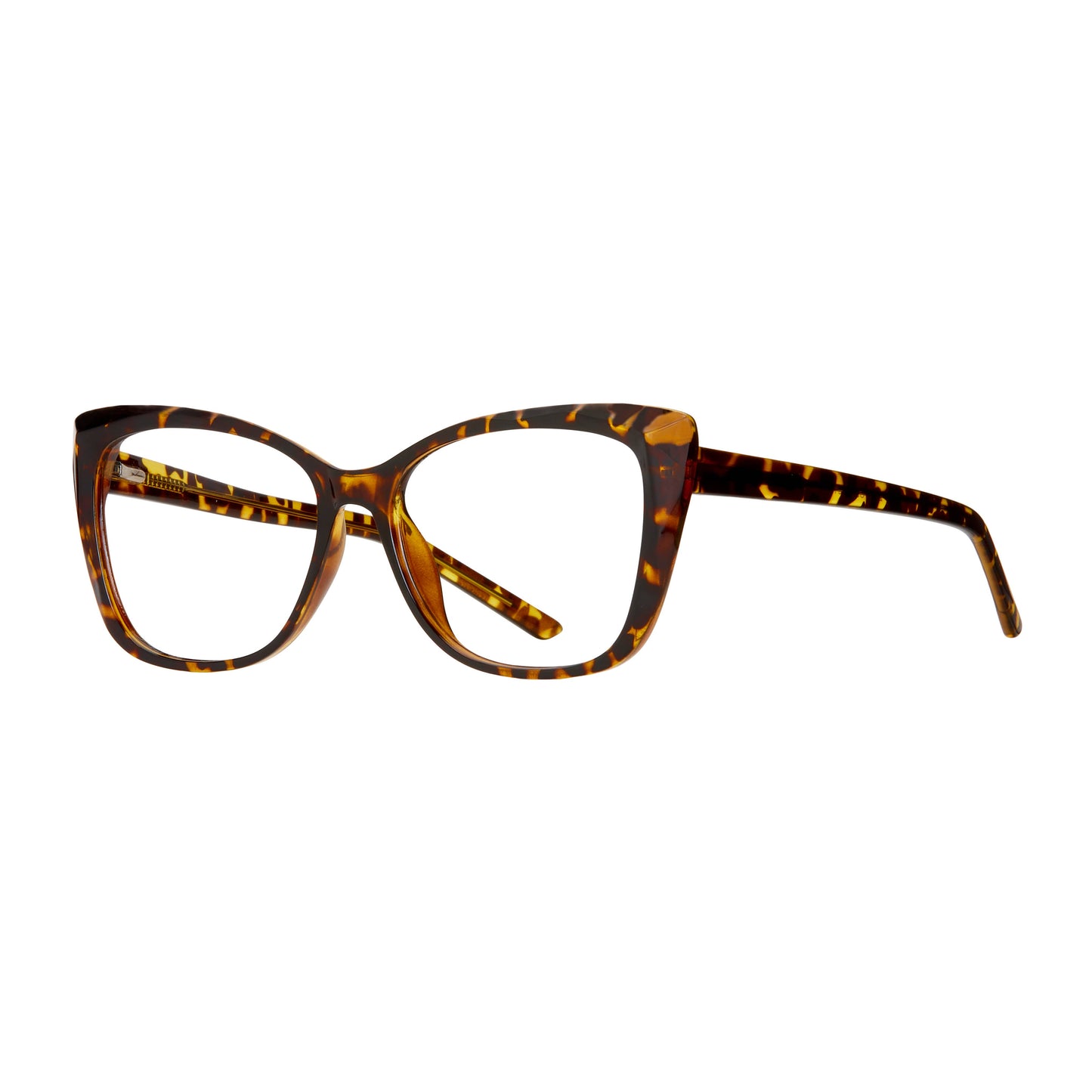 Estelle- Amber Tortoise - Blue Light Filtering Lens