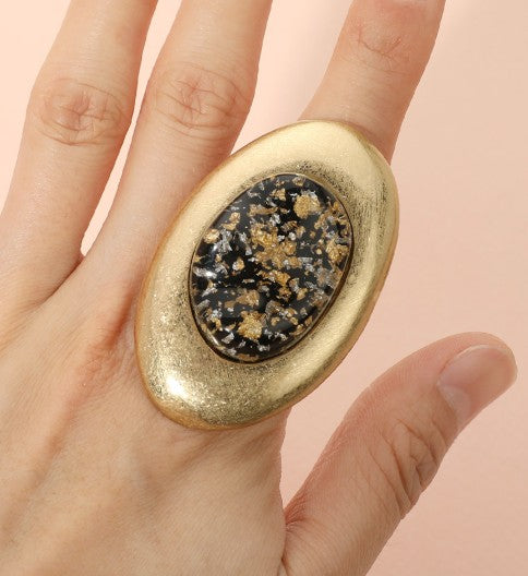 Resin Abstract Ring