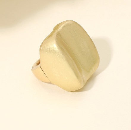 Square Bold Statement Ring