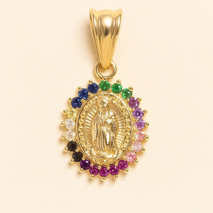 Everyday Faith Gold Necklace: 18-inch Figaro Chain, Tarnish-Free, Multiple Styles