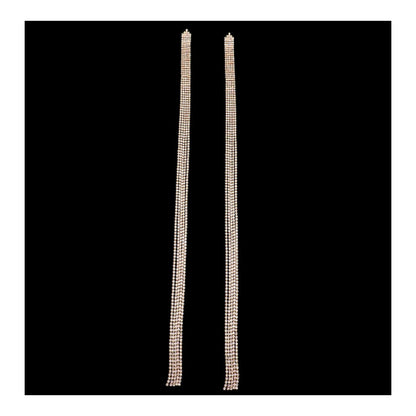 Oversized Fringe Earrings - Gold