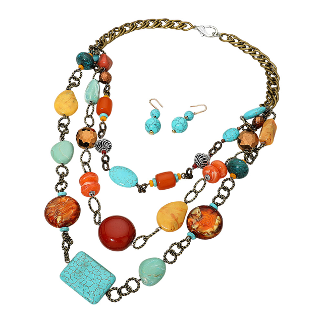 Turquoise Statement Necklace