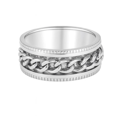 Fidget - Anxiety Relief Ring, Brass Hypoallergenic