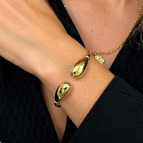 Classy Bulb Bangle, Gold-Filles & Tarnish Resistant