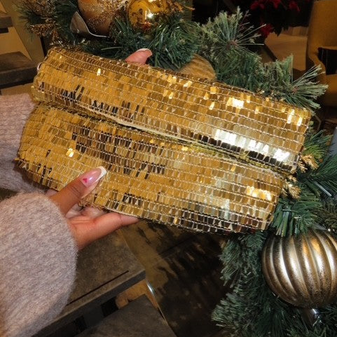 Sparkle Clutch - Gold