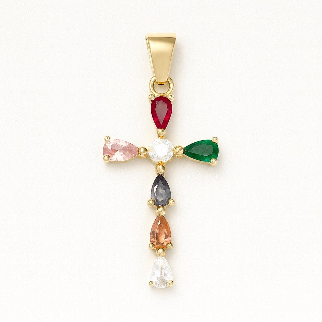 Everyday Faith Gold Necklace: 18-inch Figaro Chain, Tarnish-Free, Multiple Styles