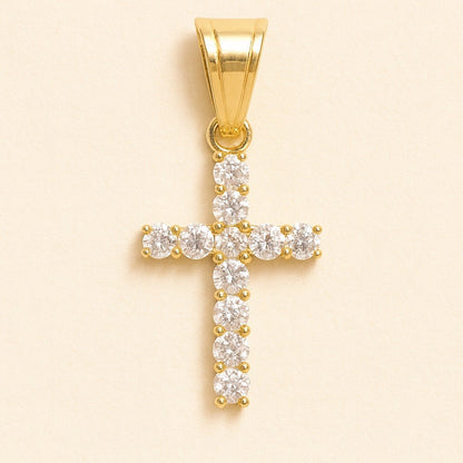 Everyday Faith Gold Necklace: 18-inch Figaro Chain, Tarnish-Free, Multiple Styles