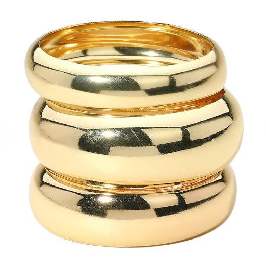 Gold Chunky Bangles