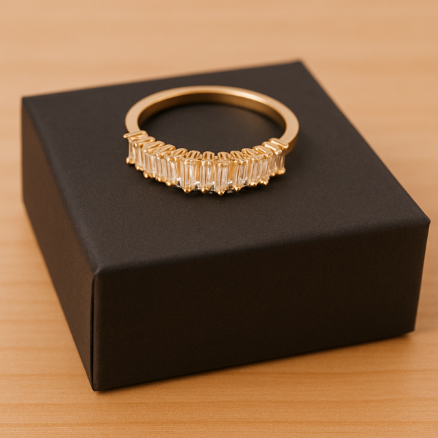 Half Eternity Band Ring