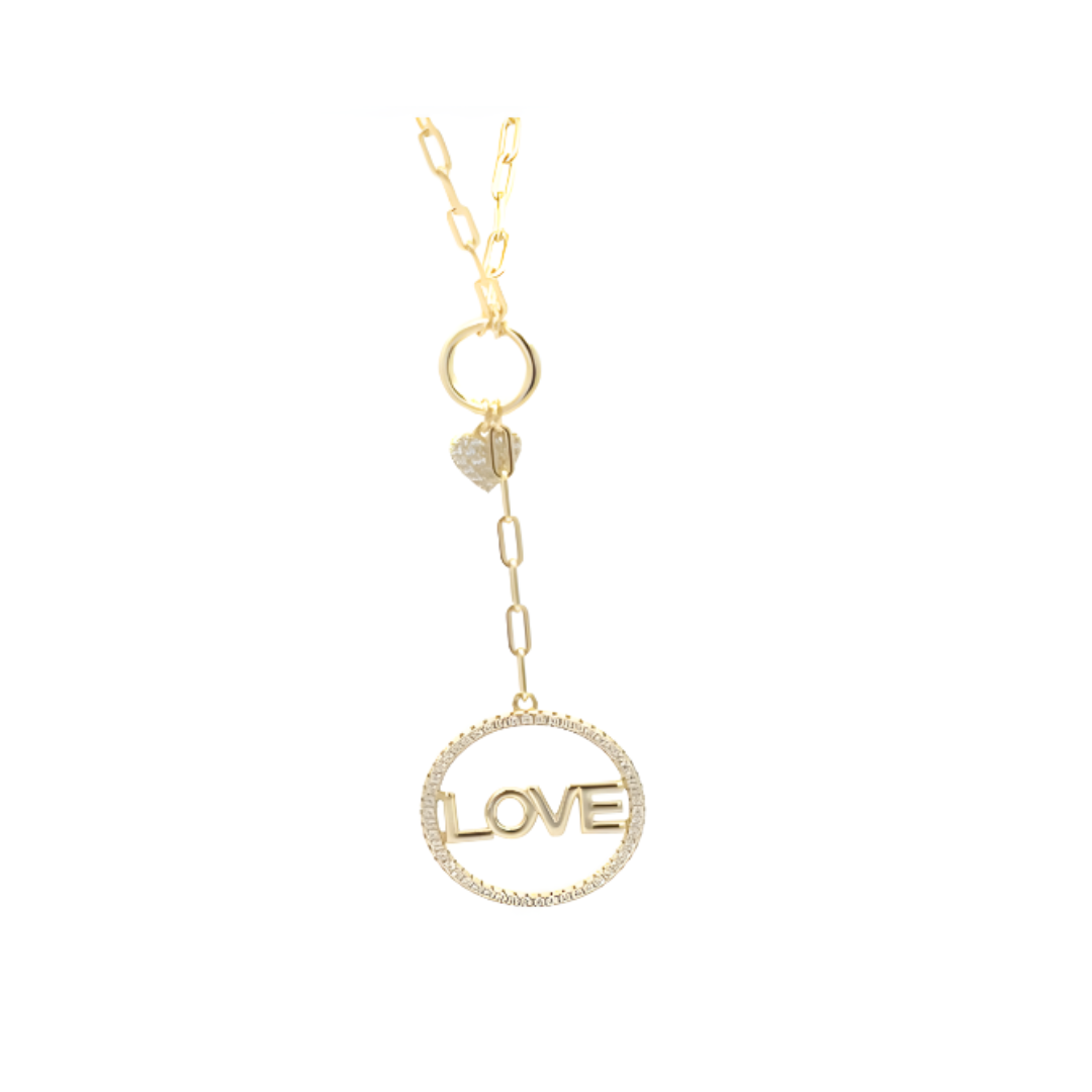 Love Pendulum Necklace