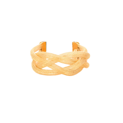 Weave Mesh Cuff Bracelet