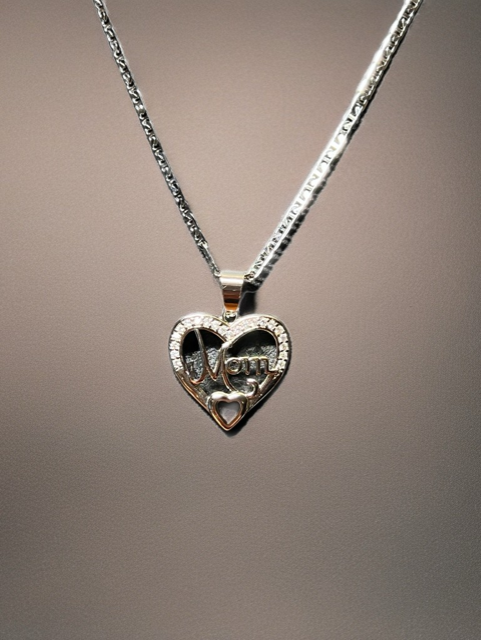 Everyday Silver Figaro Chain with Charm