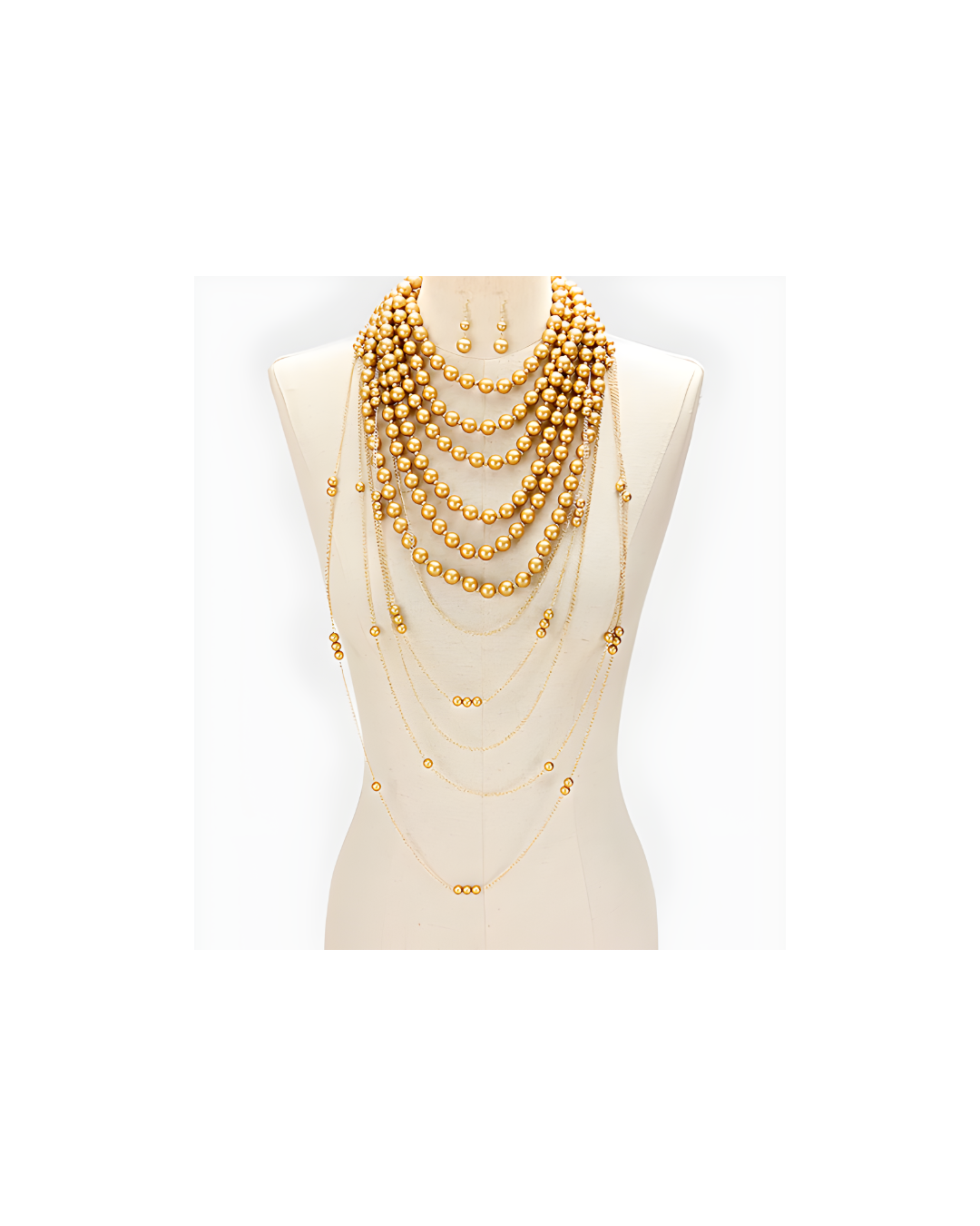 Pearl Draped Necklace