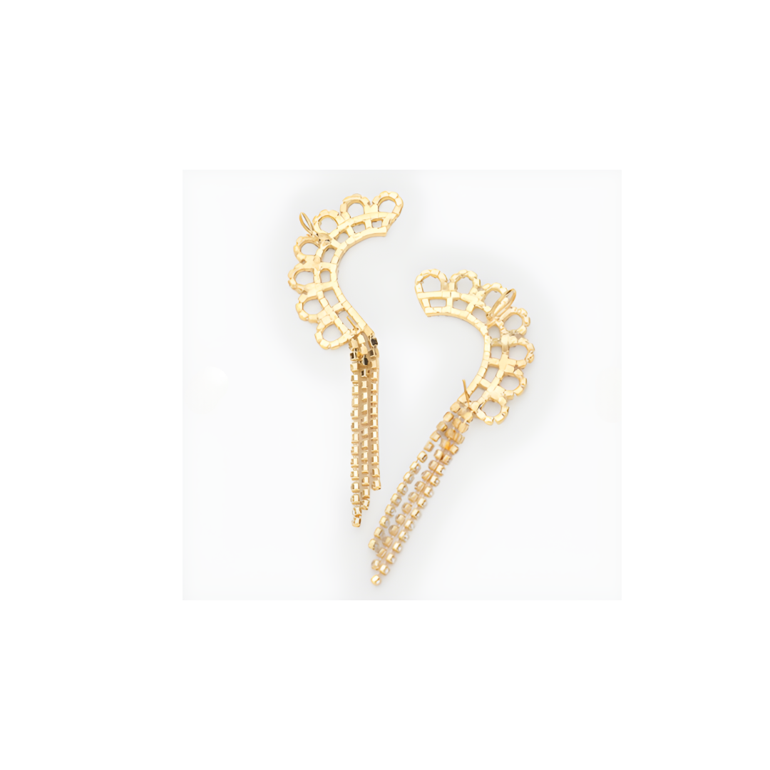 Rhinestone Ear Cuff