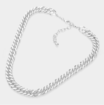 Silver Chain Link Modern