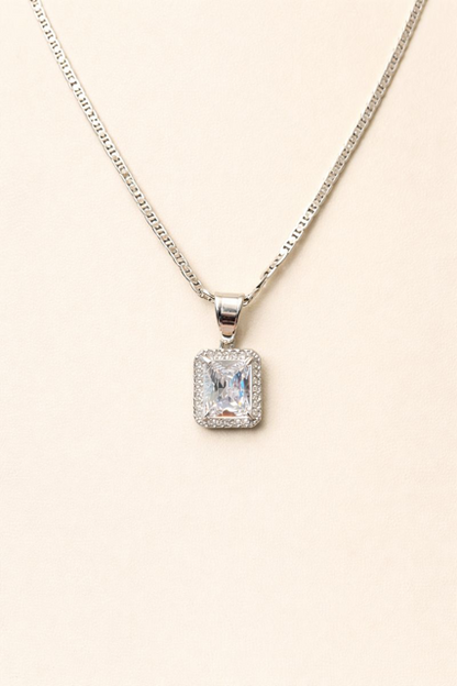 Everyday Silver Figaro Chain with Charm