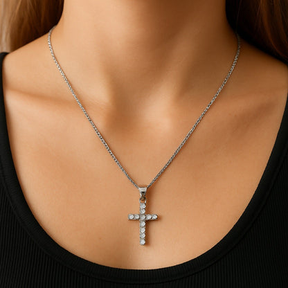 Everyday Silver Figaro Chain with Charm