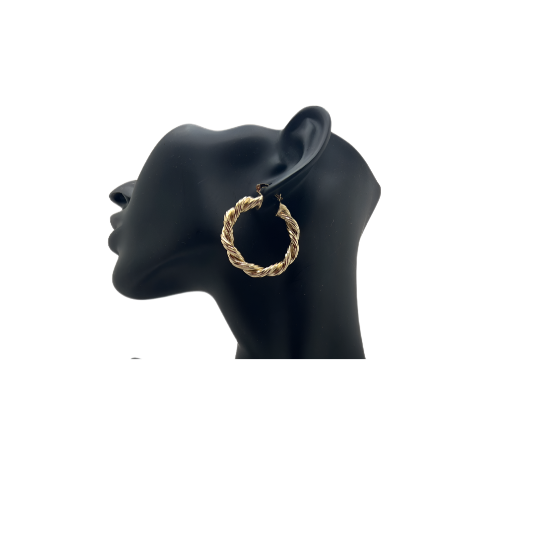 Twist Hoops - Small