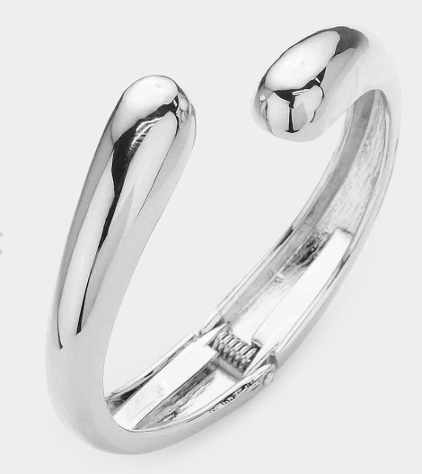 Bold Cuff Hinged Bracelet