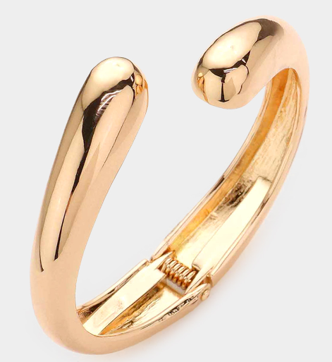 Bold Cuff Hinged Bracelet