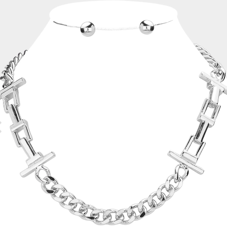 Metal Link Necklace